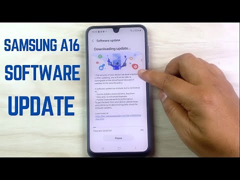 How to Update Software on Samsung Galaxy A16 (One UI)