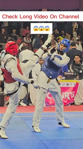 ⚡Epic Taekwondo Kicks! | Watch Full Fight on Channel #taekwondofight #shorts