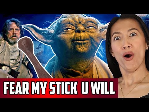 My Stick Reaction | Yoda Bad Lip Reading From Star Wars Yes!