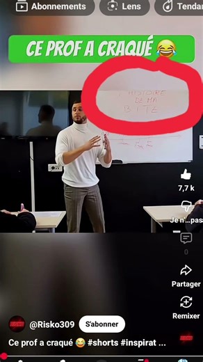 il est bizarre(c’est une capture d’ecran et c’est moi qui est entouré en rouge)