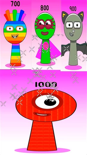 Sprunki vs Numberblocks: Mega Phase 4 Evolution! 🔥"#sprunki#numberblocks##incredibox#shorts