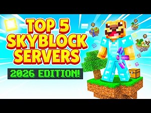 5 MINECRAFT SKYBLOCK Servers YOU Need to Play