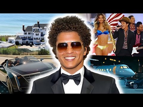 Bruno Mars' Lifestyle 2023. How Bruno Mars Spends His Millions.