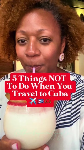 5 Things NOT to Do When You Travel to Cuba @Dani | Cuba Travel Expert✨🇨🇺 #cuba #cubatravel #cubatraveltips #whatnottodo #traveltips #howtotravel #dronelife #travelcuba #traveltiktok #luxurytravel #blacktravel . . . How US citizens travel to Cuba How does an American travel to Cuba? How to travel to Cuba as an American Travel to Cuba for American Can you travel to Cuba with an American passport How to travel to Cuba as an American Black travel cuba Cuba travel itinerary Cuba travel requirements