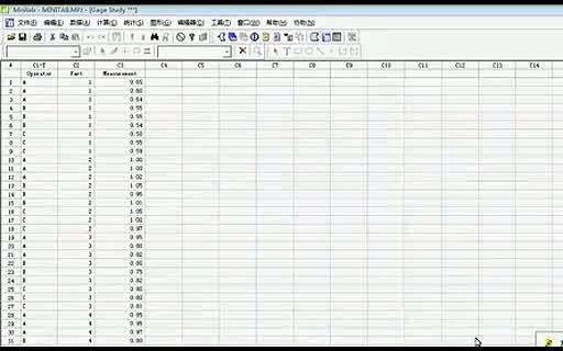 minitab视频教程讲解-案例解析