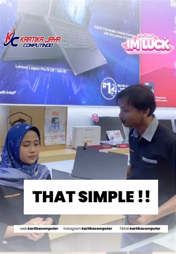 oh ternyata se-simple itu 🙂 #laptopsemarang #kartikajavacomputer #laptopgaming #kontenhiburan #kontenviral
