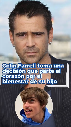Conmovido por el estado de salud de su hijo, Colin Farrell ha tomado una decisión que refleja el profundo amor y entrega de un padre. Más allá de la fama, el actor demuestra que su mayor papel es el de ser papá. ❤️ #ColinFarrell #Familia #Famosos #HistoriasQueInspiran #EntretenimientoLatino #Noticias | Univision