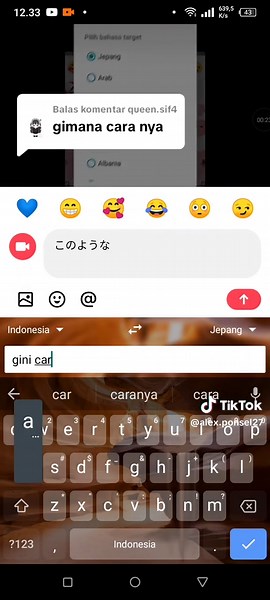 Cara Ubah Bahasa Jepang di Keyboard HP & TikTok
