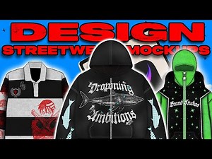 Design Streetwear Clothes For Your Brand | Speed Art and Tips