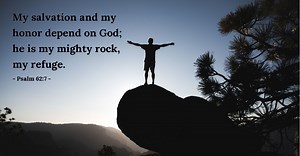 Verse of the Day: Psalm 62:7