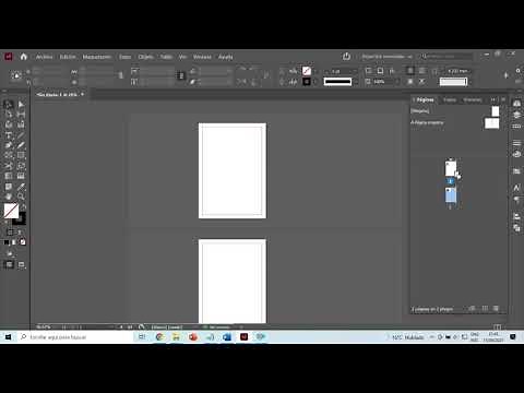 Dos páginas una al lado de la otra - Adobe InDesign