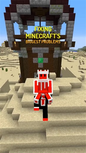 engaging clips on Instagram: "Fixing Minecraft's WORST Problem #minecraft #minecraftreels #minecraftmemes #fyp #foryou"