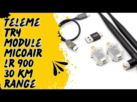 Micoair telemetry module Lr900 range upto 30KM complete setup with PX4