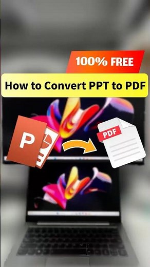 How to Save PowerPoint as PDF #ppt #presentation