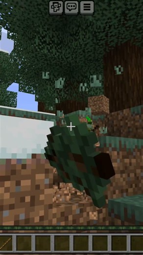 cutting ✂️ tree in Minecraft village
