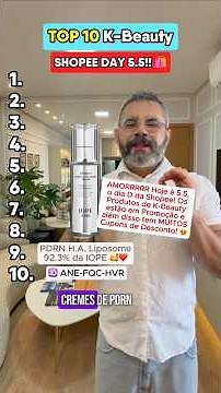 Top 10 K-Beauty Products (Korean Skincare) Shopee Day Edition!!