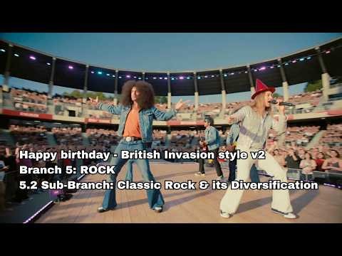 Happy birthday - British Invasion style v2