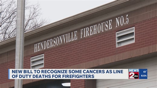 New bill to recognize some cancers as line-of-duty deaths for firefighters