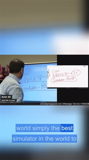 Full PMP bundle: tips, booklet, simulator and PDUs | Amer Ali PMP