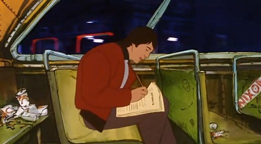 "American Pop" (1981) - Tony (Ron Thompson) meets Frankie (Mews Small) and writes his first song. | Ralph Bakshi