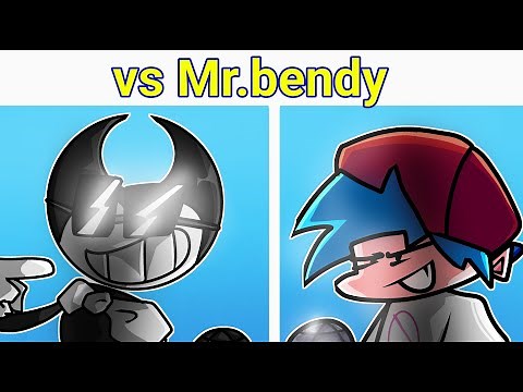 FNF vs Mr.Bendy / Demo / Part 1