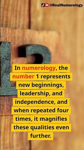 Angel Number 1111 Meaning