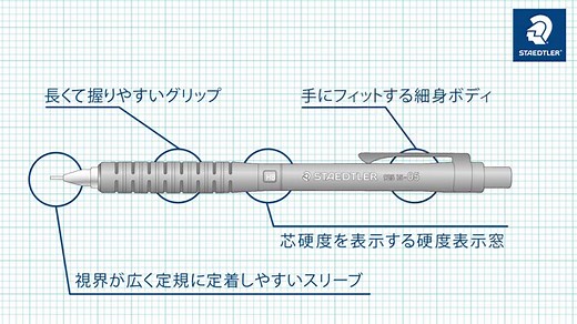 製図用シャープペンシル