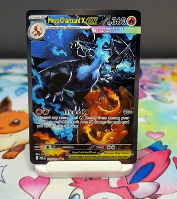 2025 Mega Charizard X ex - 125/094 - Phantasmal Flames | eBay