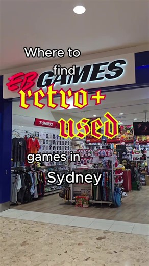 Discover Retro Games at EB Games Ashfield