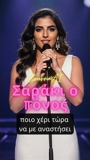Σαράκι ο πόνος 💕 Emotional Song - Official Lyric Video | Greek AI Music 2026 #laika #greekmusic