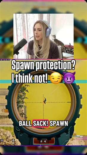 DankPurpleStank "Alecia" on Instagram: "Screw spawn protection! Get this guy with the recon on headshot coming in that should have been a one shot.....and I get the symbol for "screw you this person is bad, leave them alone"....and they start to drop in. I sniped them again though, so SCREW YOUR PROTECTION! 😈 #sniper #niceshot #snipes #gamergirl #rebirthisland"