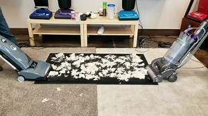 12K views · 70 reactions | Pet hair can be a challenge...but not with the right vacuum cleaner! The Riccar tandem air cleans up half of the mess and then whatever the Dyson left behind. And...there's still room for more in the Riccar "poof-proof" HEPA bag! Still think bagless vacuums are the way to go? We believe bags are better! #bagsarebetter #riccar #pethairvacuum | Stuart's House of Vacuums | Facebook