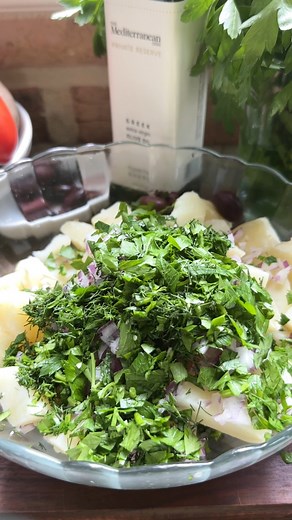 129K views · 2.3K reactions | Most-Loved Greek Recipes from TMD: Greek Potato Salad! | The Mediterranean Dish | Facebook
