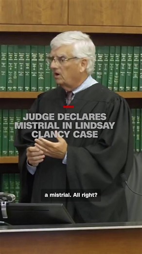 Judge William F. Sullivan addressed the jury on September 4, declaring a mistrial in the high-profile Lindsay Clancy triple-murder case after jurors deadlocked following weeks of testimony.