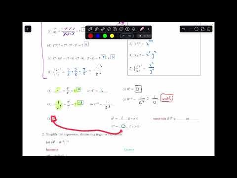 Integer Exponents and Exponent Rules || 1.3.1 Prelude to Calculus