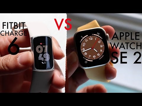 FitBit Charge 6 Vs Apple Watch SE 2 In 2025! (Comparison) (Review)