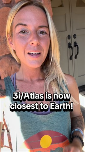 Alien ship 3i/Atlas is closest to Earth/our Sun TODAY! 🤯 Major shifts are occurring 💫 Here are messages & tips from a recent contact session I had with Lyran beings working with 3i/Atlas 🦁 I just got done with a nice jog in the Sedona desert soaking up these energies 🌞 🧬 🧘‍♀️ Spend time outside or in meditation if you can 👁️ Check out my Third Eye Atlas Lyran Activation to receive quantum upgrades & healing! Link in comments 👇 . . . . #starseed #starseedawakening #starseedwisdom #ascensi