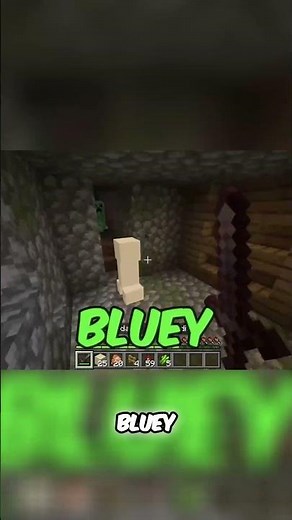 What's inside Golden Bluey's secret base in Minecraft?