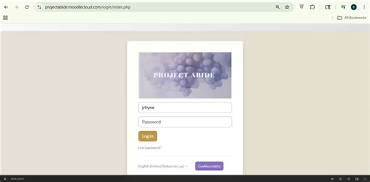 Moodle Login and Assignment Instructions