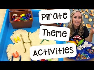 Pirate Classroom Activities Preschool, Pre-k, or Kindergarten Kids Will Love