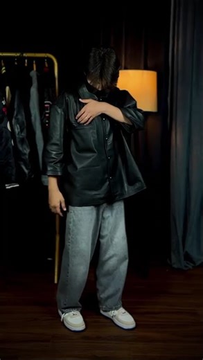 Stegaro Believer Snap Oversized Shirt #fashion #nyamericanjacket #ootd #mensfashionreview