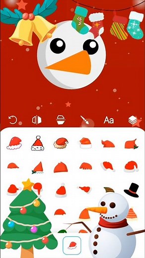 emoji maker christmas event🎄⛄