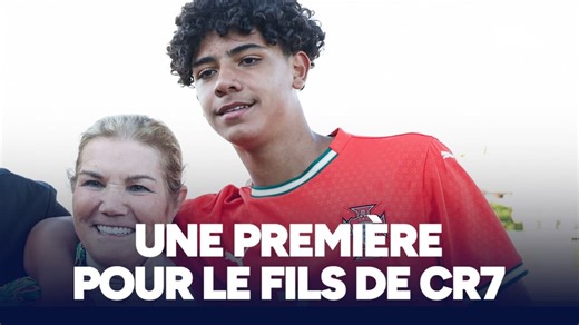 Le premier but du fils de Cristiano Ronaldo avec le Portugal U16