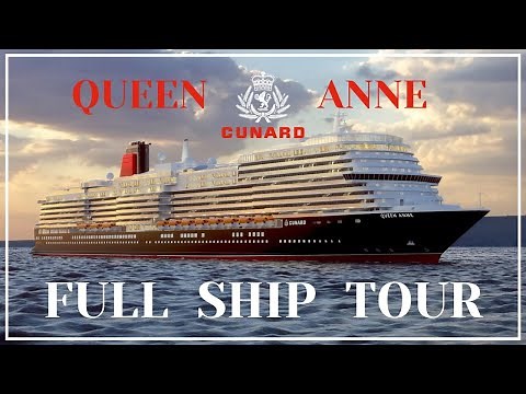 CUNARD Queen Anne Full Ship Tour