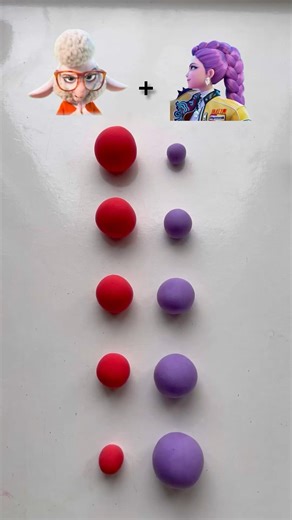 Zootopia VS Kpop Demon Hunters #colormixing #satisfying #fyp #colors