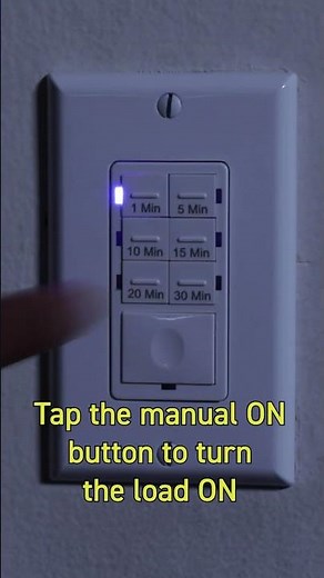 How to Set Up a Preset Timer Switch #diy #countdown #lightcontrol #demo #electrical #light #ledlight