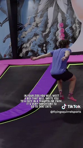 Flying Squirrel Trampoline Park Tricks