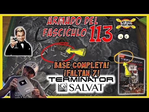 ⭕️ TERMINATOR SAVED Fasc. 113 ¡BASE COMPLETE! ⭕️ #terminator #t800