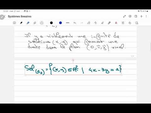 Système linéaire video 1