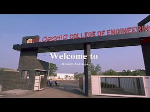 COLLEGE TOUR ✨... ( N.K Orchid College OF engineering And technology, Solapur)